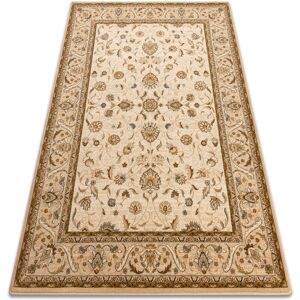 Rugsx - Wool carpet omega aries flowers pearl beige 170x235 cm