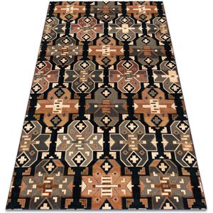 RUGSX Wool carpet superior dias ethnic navy blue multicolour 170x235 cm