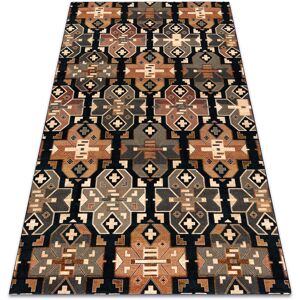 RUGSX Wool carpet superior dias ethnic navy blue multicolour 200x300 cm