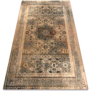 RUGSX Wool carpet superior mamluk oriental vintage cream beige 235x350 cm