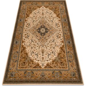 RUGSX Wool carpet superior piena Rosette kamel beige 300x400 cm