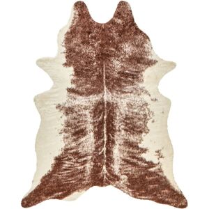 BELIANI Faux Fur Rug ZEIL Brown 150 x 200 cm
