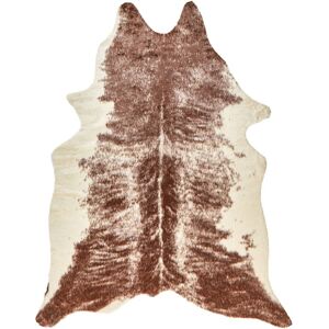 BELIANI Faux Fur Rug ZEIL Brown 130 x 170 cm