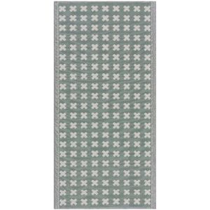 Beliani - Modern Indoor Outdoor Area Rug 90 x 180 cm Green Synthetic Weave Rohtak