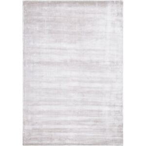 Beliani - Modern Handmade Light Grey Living Room Home Office Area Rug 160 x 230 cm Gesi ii
