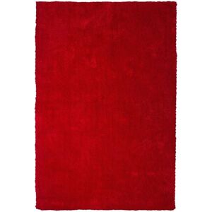 Beliani - Modern Area Rug Polyester Shaggy Machine-Tufted 200 x 300 cm Red Demre