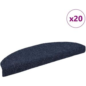 Vidaxl - Stair Mats Self-adhesive 20 pcs 65x21x4 cm Blue Half Round Large Vidaxl - Stair Mats Self-adhesive 20 pcs 65x21x4 cm Blue Half Round Large