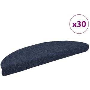 Vidaxl - Stair Mats Self-adhesive 30 pcs 56x17x3 cm Blue Half Round Vidaxl - Stair Mats Self-adhesive 30 pcs 56x17x3 cm Blue Half Round