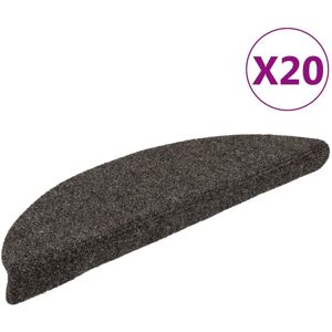 Vidaxl - Stair Mats Self-adhesive 20 pcs 56x17x3 cm Anthracite Half Round Vidaxl - Stair Mats Self-adhesive 20 pcs 56x17x3 cm Anthracite Half Round