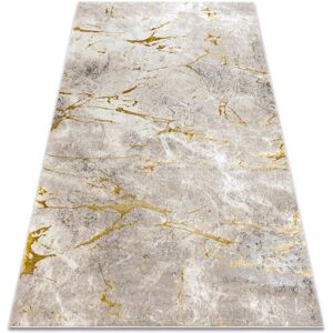 RugsX Bliss 160x220cm dark beige / gold carpet - Modern, structural, marble RugsX Bliss 160x220cm dark beige / gold carpet - Modern, structural, marble
