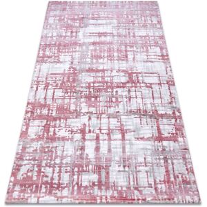 Dizayn Light Pink / Light Grey Acrylic Carpet - Carpet Dizayn Light Pink / Light Grey Acrylic Carpet - Carpet
