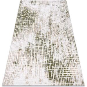 Rugsx - Carpet acrylic uskup 9483 ivory / green green 80x300 cm Rugsx - Carpet acrylic uskup 9483 ivory / green green 80x300 cm