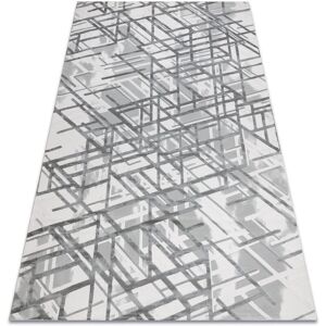 VALS Acrylic Carpet - 80x300 cm - Grey - Durable & Elegant VALS Acrylic Carpet - 80x300 cm - Grey - Durable & Elegant