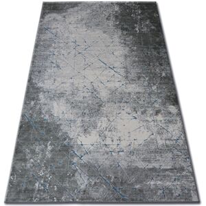 YAZZ Thick Blue / Grey Acrylic Carpet - 80x150 cm - Carpet YAZZ Thick Blue / Grey Acrylic Carpet - 80x150 cm - Carpet