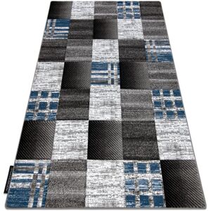 Rugsx - Carpet alter Siena squares Trellis blue blue 200x290 cm Rugsx - Carpet alter Siena squares Trellis blue blue 200x290 cm