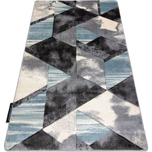 Rugsx - Carpet alter Wet Geometric, triangles, trapeze blue blue 120x170 cm Rugsx - Carpet alter Wet Geometric, triangles, trapeze blue blue 120x170 cm