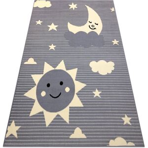 Rugsx - Carpet bcf flash Sky 4001 - Stars grey grey 200x300 cm Rugsx - Carpet bcf flash Sky 4001 - Stars grey grey 200x300 cm