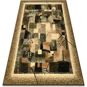 Morad Olive Green Carpet - Vintage Pattern, 200x300 cm - Carpet Morad Olive Green Carpet - Vintage Pattern, 200x300 cm - Carpet