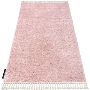 RugsX Carpet BERBER 9000 pink Fringe Berber Moroccan shaggy - Carpet RugsX Carpet BERBER 9000 pink Fringe Berber Moroccan shaggy - Carpet