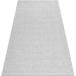 RUGSX Carpet CASABLANCA LOOM silver, loop, soft indoor & outdoor grey 60x100 cm RUGSX Carpet CASABLANCA LOOM silver, loop, soft indoor & outdoor grey 60x100 cm