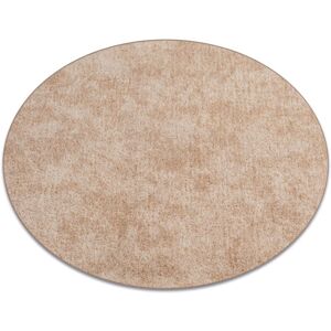 RUGSX Carpet circle serenade beige beige round 200 cm RUGSX Carpet circle serenade beige beige round 200 cm