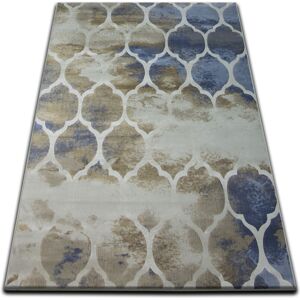 Rugsx - Carpet drop jasmine 761 D.beige/L.blue beige 133x190 cm Rugsx - Carpet drop jasmine 761 D.beige/L.blue beige 133x190 cm