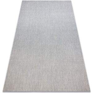 RugsX Carpet Flat 48663/037 SisAl - silver - Carpet RugsX Carpet Flat 48663/037 SisAl - silver - Carpet