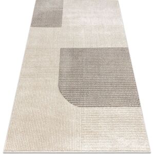 RugsX Fusion Cream Geometric Modern Carpet - 80x150 cm RugsX Fusion Cream Geometric Modern Carpet - 80x150 cm