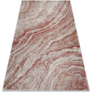 RUGSX Carpet FUSION 9776 beige / terracotta - Abstraction, modern, abstract red 240x330 cm RUGSX Carpet FUSION 9776 beige / terracotta - Abstraction, modern, abstract red 240x330 cm