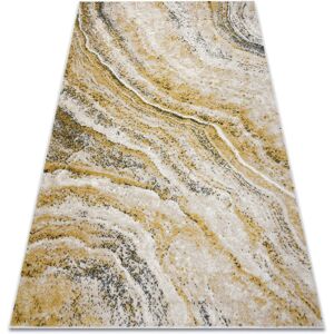 RUGSX Carpet FUSION 9776 cream / white / yellow - Abstraction, modern, abstract yellow 120x170 cm RUGSX Carpet FUSION 9776 cream / white / yellow - Abstraction, modern, abstract yellow 120x170 cm