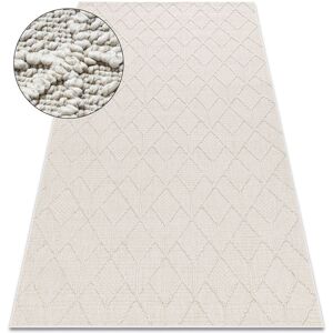 RugsX Jersey 19231 Cream - Geometric Structural Boho 140x190cm RugsX Jersey 19231 Cream - Geometric Structural Boho 140x190cm