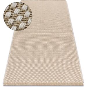 RugsX Jute Carpet - Flat-Woven, Cream/Beige, 200x290cm - Rug RugsX Jute Carpet - Flat-Woven, Cream/Beige, 200x290cm - Rug
