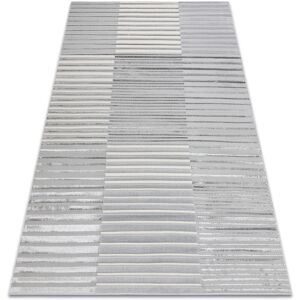 LIRA Grey Carpet - Modern, Structural, Glamour - 80x150 cm LIRA Grey Carpet - Modern, Structural, Glamour - 80x150 cm