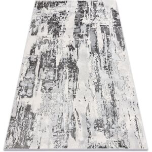 LIRA Grey Carpet - Abstract Modern Rug - 80x150cm LIRA Grey Carpet - Abstract Modern Rug - 80x150cm