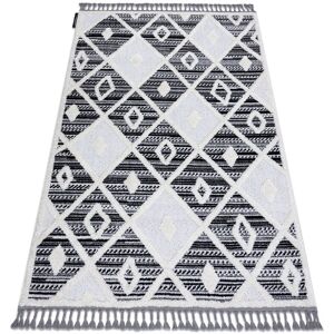 Dywany Łuszczów P662 Moroccan Black/White Carpet - Moroccan Style Rug Dywany Łuszczów P662 Moroccan Black/White Carpet - Moroccan Style Rug