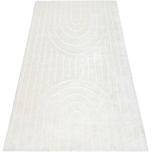 RugsX 8494 Cream Geometric Carpet - Carpet RugsX 8494 Cream Geometric Carpet - Carpet