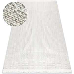 Rugsx - Nano Rug EM52A White Beige 160x220cm - Durable, Easy Care, Modern Style Rugsx - Nano Rug EM52A White Beige 160x220cm - Durable, Easy Care, Modern Style