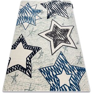Rugsx - Carpet petit stars blue blue 200x290 cm Rugsx - Carpet petit stars blue blue 200x290 cm