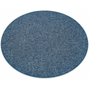 Rugsx - Carpet round superstar 380 blue round 200 cm Rugsx - Carpet round superstar 380 blue round 200 cm