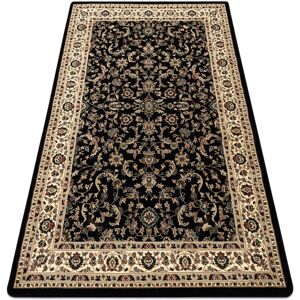 RUGSX Carpet royal adr design 1745 black black 150x230 cm RUGSX Carpet royal adr design 1745 black black 150x230 cm