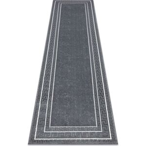 Rugsx - Carpet, runner allure 1960 Greek key, frame - Structural, stylish, glamour grey grey 70x250 cm Rugsx - Carpet, runner allure 1960 Greek key, frame - Structural, stylish, glamour grey grey 70x250 cm
