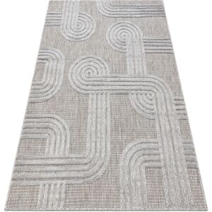 Rugsx - Carpet santo sisal 1001 geometric grey grey 180x270 cm Rugsx - Carpet santo sisal 1001 geometric grey grey 180x270 cm