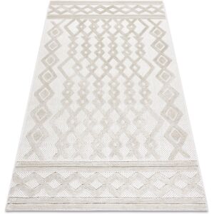 Santo Beige Geometric Zigzag Rug - Indoor/Outdoor Santo Beige Geometric Zigzag Rug - Indoor/Outdoor