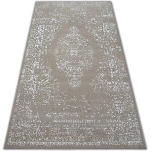 Rugsx - Carpet sense Micro 81261 vintage beige/white beige 80x150 cm Rugsx - Carpet sense Micro 81261 vintage beige/white beige 80x150 cm