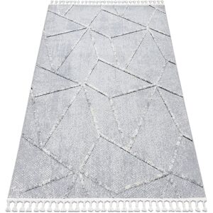 Sevilla Mosaic Grey White Moroccan Rug - Carpet Sevilla Mosaic Grey White Moroccan Rug - Carpet