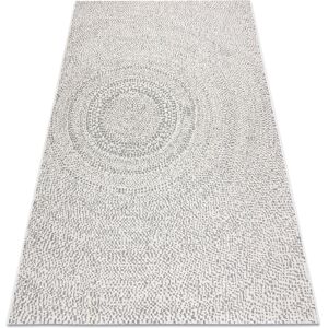 Dywany Łuszczów Carpet SISAL FLAT - Cream / Grey - 120x170 cm - Carpet Dywany Łuszczów Carpet SISAL FLAT - Cream / Grey - 120x170 cm - Carpet