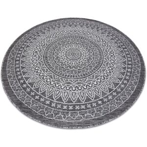 Dywany Łuszczów Model 21207 - Round Ivory/Silver/Grey Carpet Dywany Łuszczów Model 21207 - Round Ivory/Silver/Grey Carpet