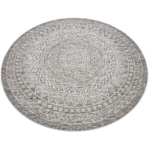 Łuszczów SisAL LOFT 21207 Circle Ivory/Silver/Taupe Carpet - Carpet Łuszczów SisAL LOFT 21207 Circle Ivory/Silver/Taupe Carpet - Carpet