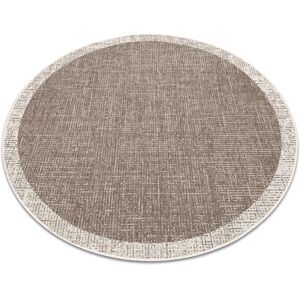 Floorlux Taupe / Champagne Brown Carpet - Round 120cm Floorlux Taupe / Champagne Brown Carpet - Round 120cm