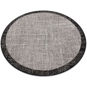 Floorlux Grey Circle Carpet - Polypropylene, Belgium, 6mm Floorlux Grey Circle Carpet - Polypropylene, Belgium, 6mm